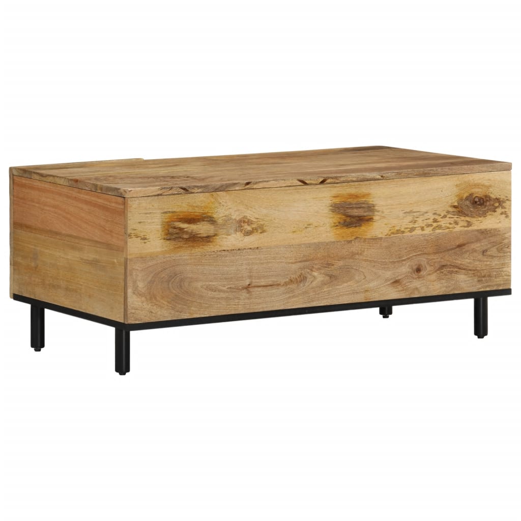 Table basse 100x54x40 cm bois de manguier massif