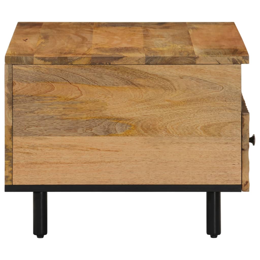 Table basse 80x54x40 cm bois de manguier massif