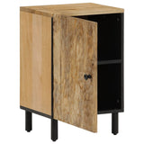 Badezimmerschrank 38x33x58 cm aus massivem Mangoholz