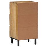 Beistellschrank 40x33x75 cm aus massivem Mangoholz