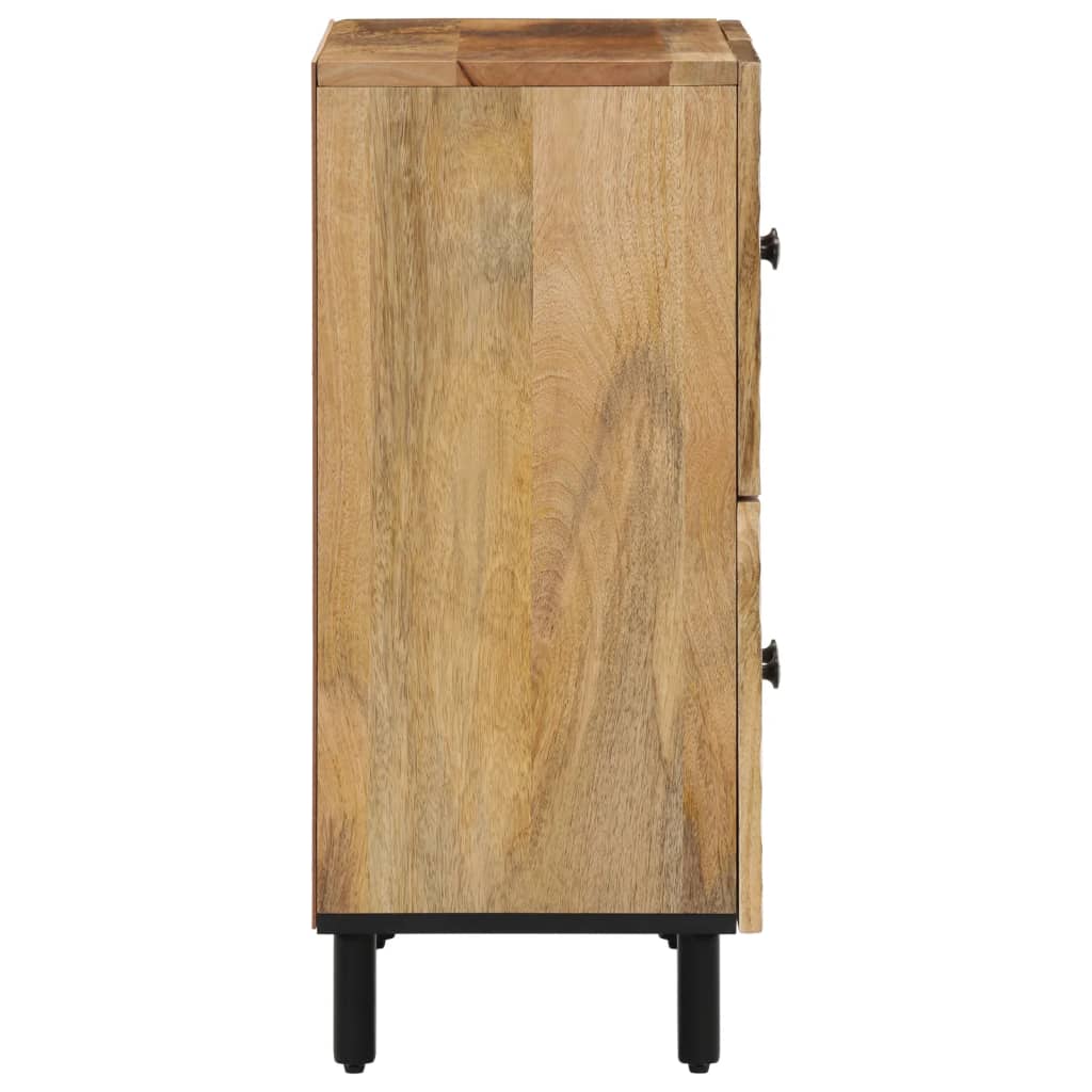 Armoire latérale 60x33x75 cm bois massif de manguier