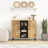 Side cabinet 90x33x75 cm solid mango wood