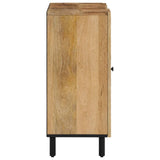 Side cabinet 90x33x75 cm solid mango wood