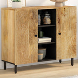 Side cabinet 90x33x75 cm solid mango wood