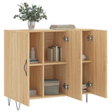 Sonoma oak sideboard 90x34x80 cm engineered wood