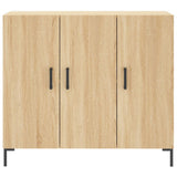 Sonoma oak sideboard 90x34x80 cm engineered wood