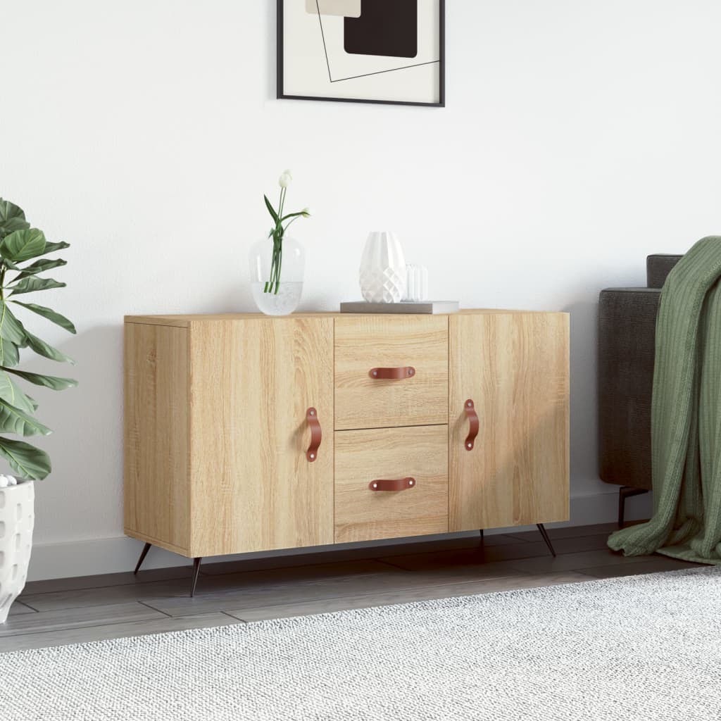 Sonoma oak sideboard 100x36x60 cm engineered wood