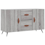 Buffet sonoma gris 100x36x60 cm bois d'ingénierie