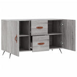 Buffet sonoma gris 100x36x60 cm bois d'ingénierie