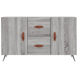 Buffet sonoma gris 100x36x60 cm bois d'ingénierie