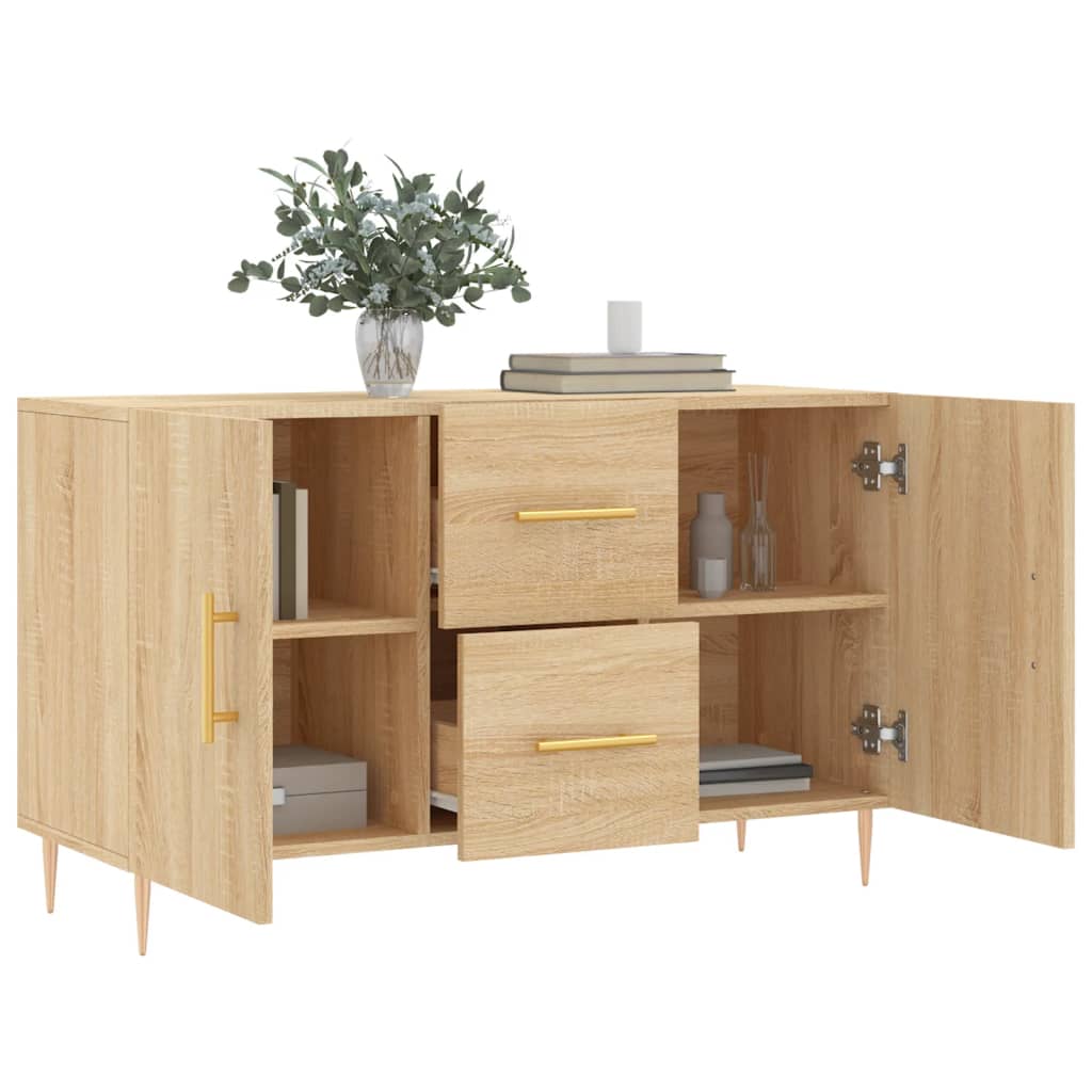 Sonoma oak sideboard 100x36x60 cm engineered wood