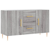 Sonoma graues Sideboard 100x36x60 cm, Holzwerkstoff