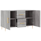 Sonoma gray sideboard 100x36x60 cm engineered wood