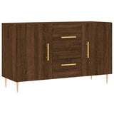 Buffet chêne marron 100x36x60 cm bois d'ingénierie