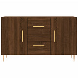 Buffet chêne marron 100x36x60 cm bois d'ingénierie