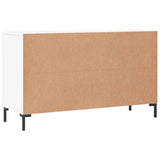 Weißes Sideboard 100x36x60 cm aus Holzwerkstoff