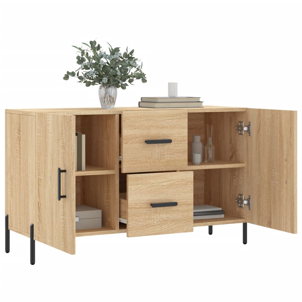 Sonoma oak sideboard 100x36x60 cm engineered wood