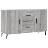 Sonoma graues Sideboard 100x36x60 cm, Holzwerkstoff