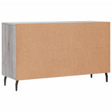 Sonoma graues Sideboard 100x36x60 cm, Holzwerkstoff