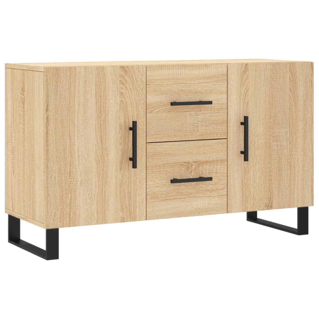 Buffet chêne sonoma 100x36x60 cm bois d'ingénierie