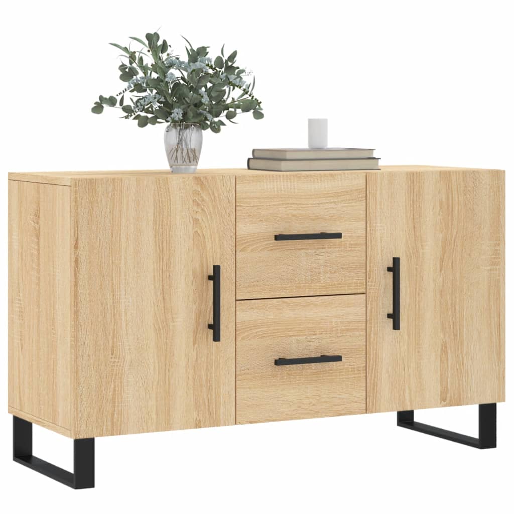 Buffet chêne sonoma 100x36x60 cm bois d'ingénierie