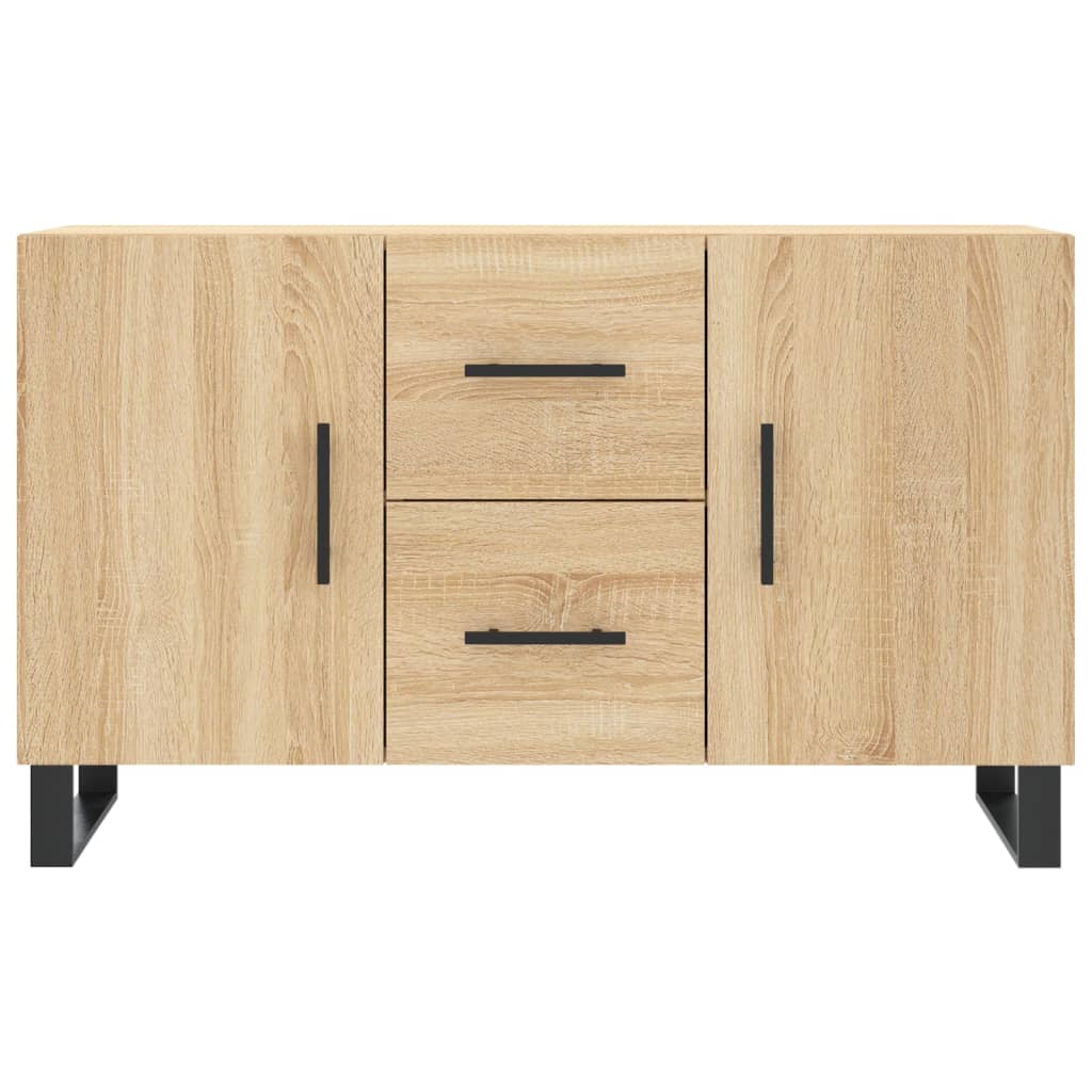 Buffet chêne sonoma 100x36x60 cm bois d'ingénierie