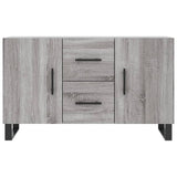 Buffet sonoma gris 100x36x60 cm bois d'ingénierie