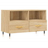 Meuble TV Chêne sonoma 80x36x50 cm Bois d'ingénierie