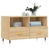 Meuble TV Chêne sonoma 80x36x50 cm Bois d'ingénierie