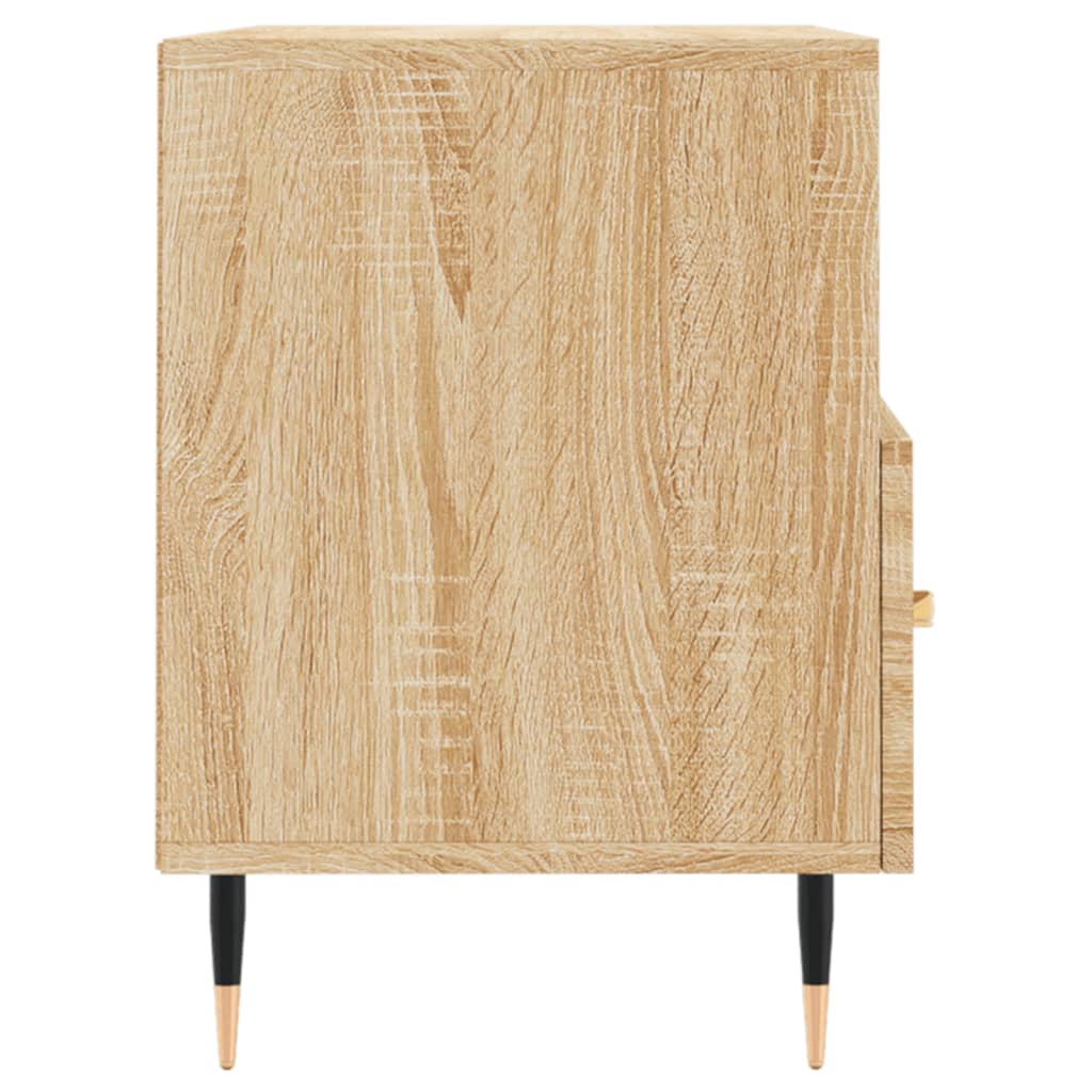 Meuble TV Chêne sonoma 80x36x50 cm Bois d'ingénierie