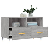 Meuble TV Sonoma gris 80x36x50 cm Bois d'ingénierie