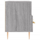 Meuble TV Sonoma gris 80x36x50 cm Bois d'ingénierie