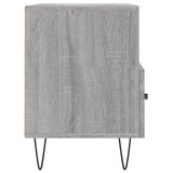 Meuble TV Sonoma gris 80x36x50 cm Bois d'ingénierie