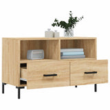 Meuble TV Chêne sonoma 80x36x50 cm Bois d'ingénierie