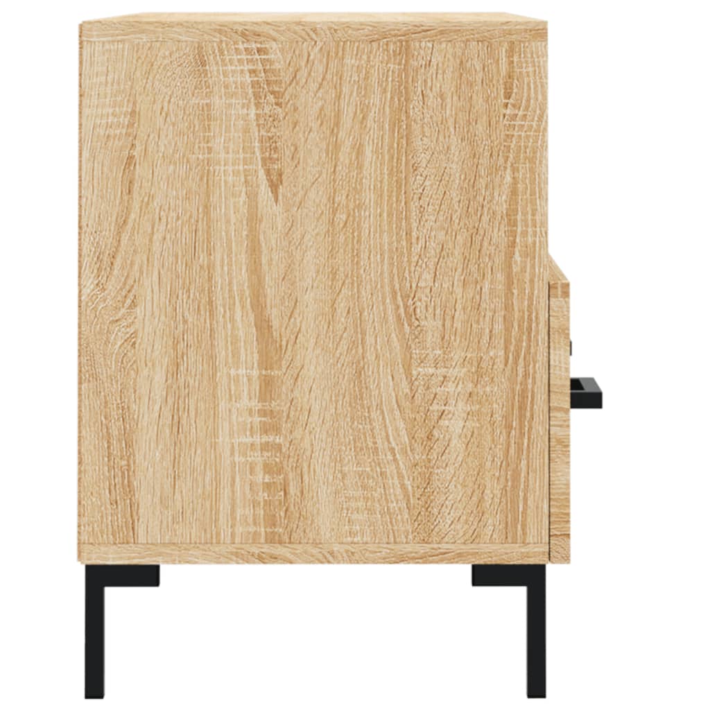 Meuble TV Chêne sonoma 80x36x50 cm Bois d'ingénierie