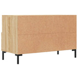 Meuble TV Chêne sonoma 80x36x50 cm Bois d'ingénierie