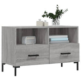 Meuble TV Sonoma gris 80x36x50 cm Bois d'ingénierie