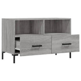 Meuble TV Sonoma gris 80x36x50 cm Bois d'ingénierie