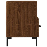 Meuble TV Chêne marron 80x36x50 cm Bois d'ingénierie