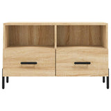 Meuble TV Chêne sonoma 80x36x50 cm Bois d'ingénierie