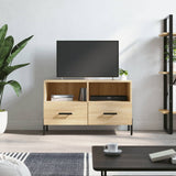 Meuble TV Chêne sonoma 80x36x50 cm Bois d'ingénierie