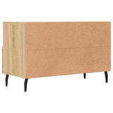 Meuble TV Chêne sonoma 80x36x50 cm Bois d'ingénierie