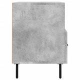 Meuble TV Gris béton 80x36x50 cm Bois d'ingénierie