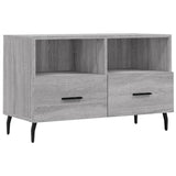 Meuble TV Sonoma gris 80x36x50 cm Bois d'ingénierie