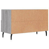 Meuble TV Sonoma gris 80x36x50 cm Bois d'ingénierie