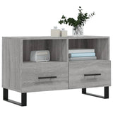 Meuble TV Sonoma gris 80x36x50 cm Bois d'ingénierie