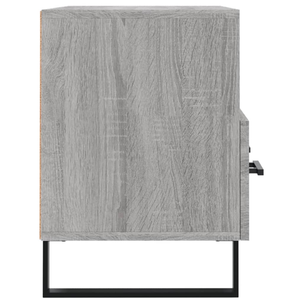 Meuble TV Sonoma gris 80x36x50 cm Bois d'ingénierie