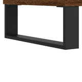 Meuble TV Chêne marron 80x36x50 cm Bois d'ingénierie