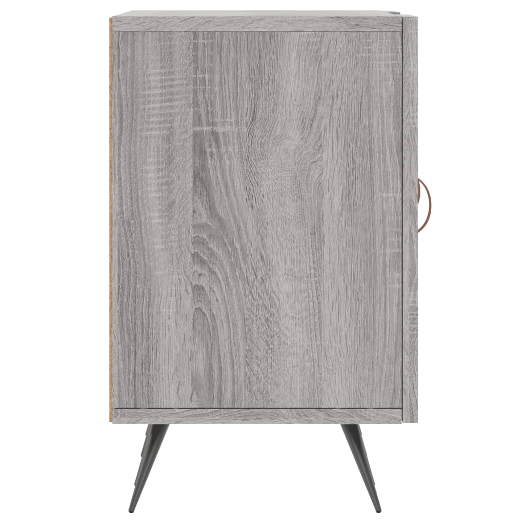 Meuble TV sonoma gris 150x30x50 cm bois d'ingénierie