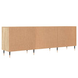 Meuble TV chêne sonoma 150x30x50 cm bois d'ingénierie